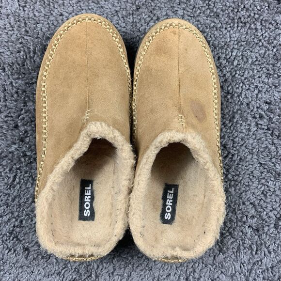 Sorel Men's Falcon Ridge Slipper Size 9 Brown House Shoes Slip On - Picture 6 of 8